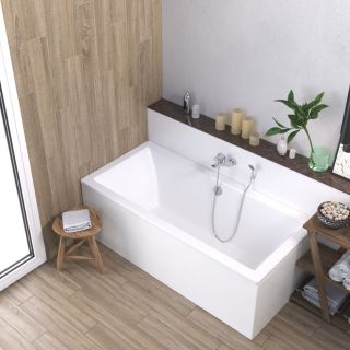 Акриловая ванна Berges Tari 180x80см белый 050029